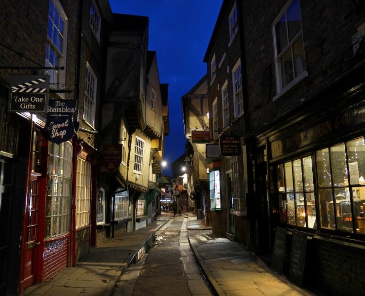 The Shambles in York a popular UK bucket list destination