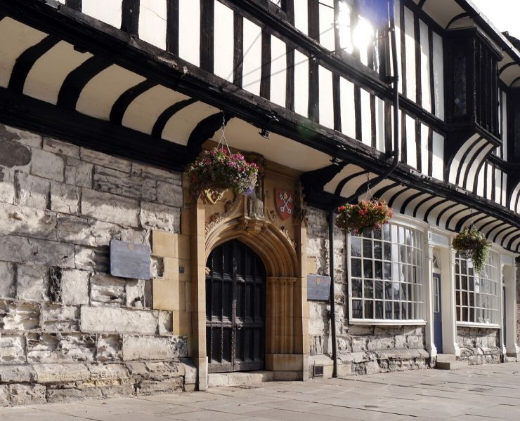 Beautiful old buildings in York