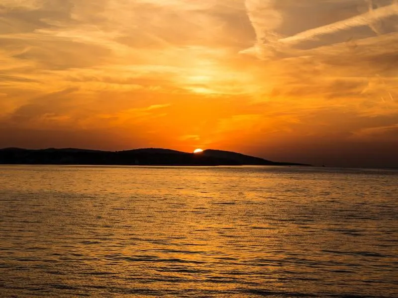 Sunset in Croatia