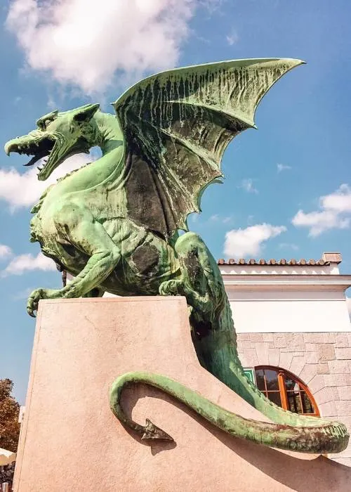 Ljubljana really is the city of dragons