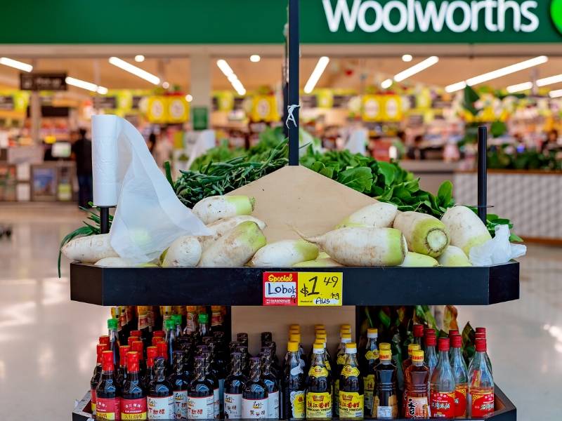 Australia Woolworths shop