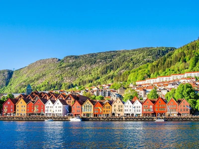 Bryggen in Bergen Norway a must see when visiting Bergen