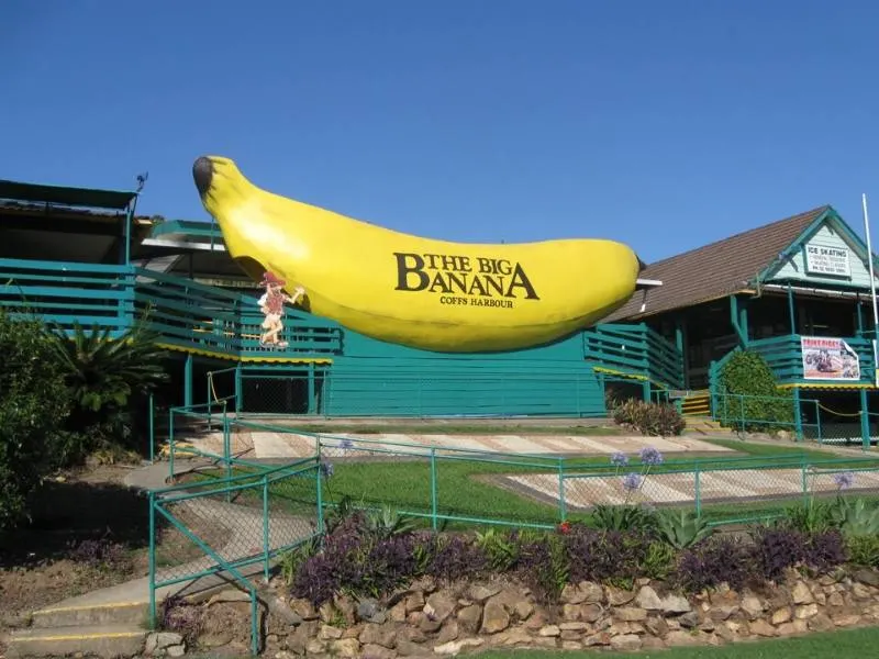 The Big Banana in New South Wales in Australia