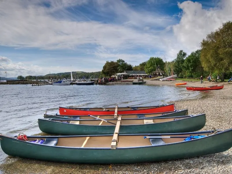 Coniston Water in the Lake District