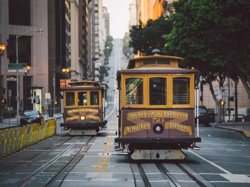 Take the cable car when you have 3 days in San Francisco