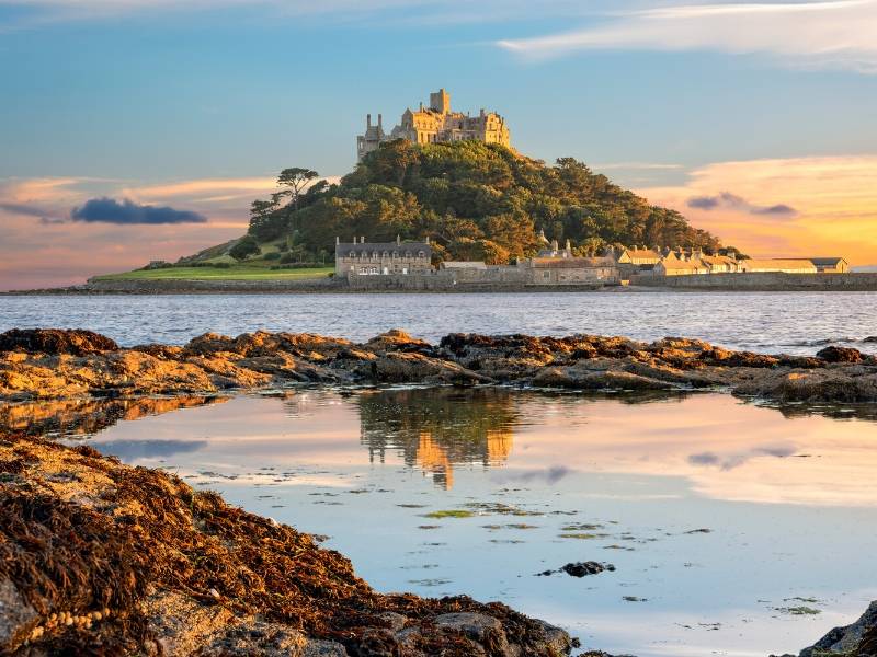 St Michaels Mount in Cornwall