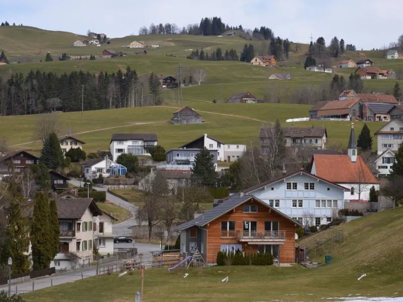 An image of Appenzell which is one of the most beautiful towns in Switzerland
