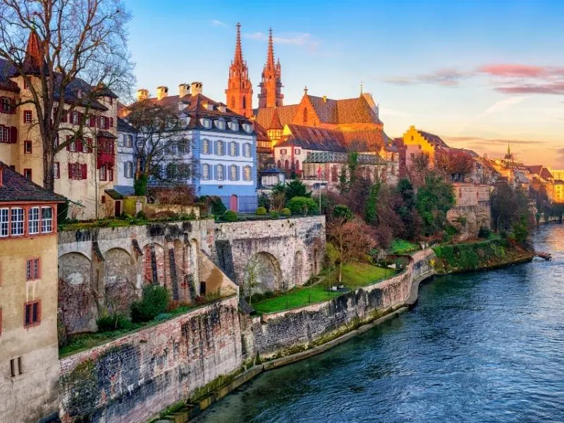 Scenic view of Basel one of the best cities to visit in Switzerland