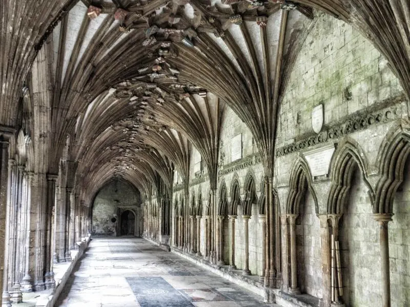Canterbury Cathedral arches