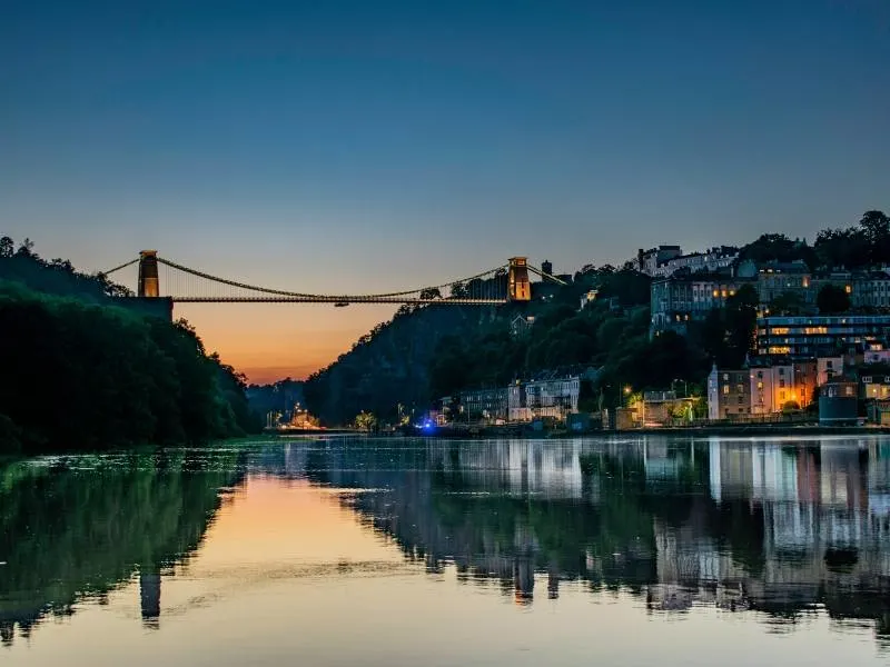 Clifton Suspension Bridge in Bristol