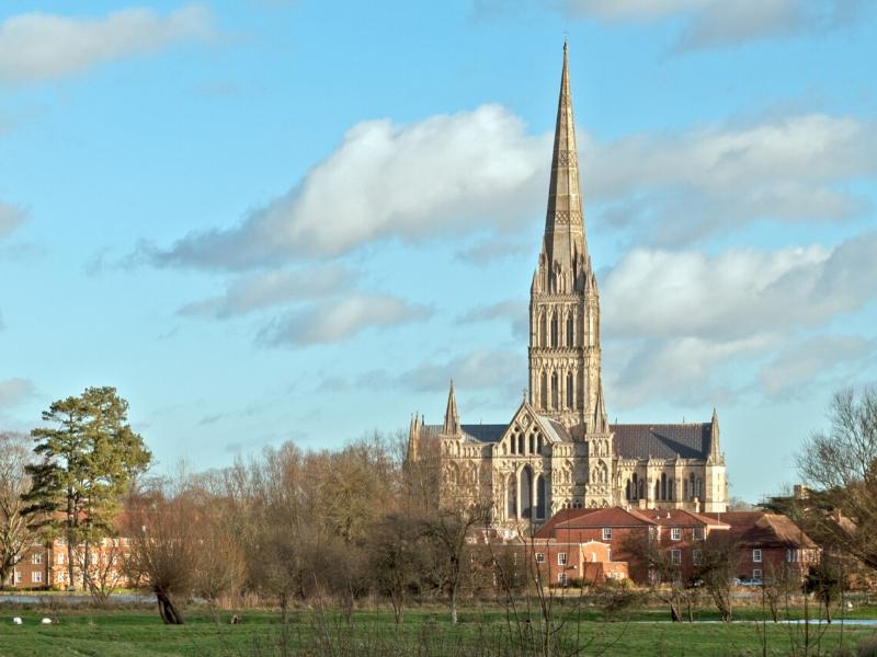 Salisbury Cathedral in Wiltshire