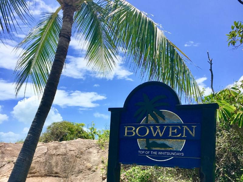 Sign for Bowen