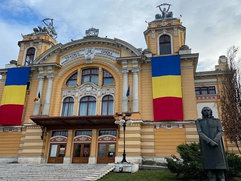 The Black Eagle Palace in Romania