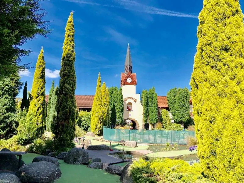 A Swiss style village in Tasmania