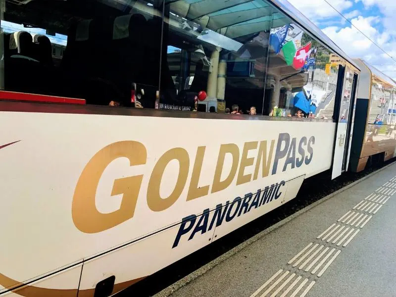 The Golden Pass Train in Switzerland one of the most scenic rail journeys in Europe