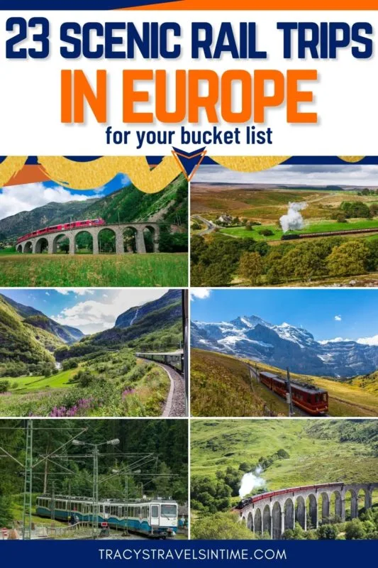 23 scenic rail trips in Europe