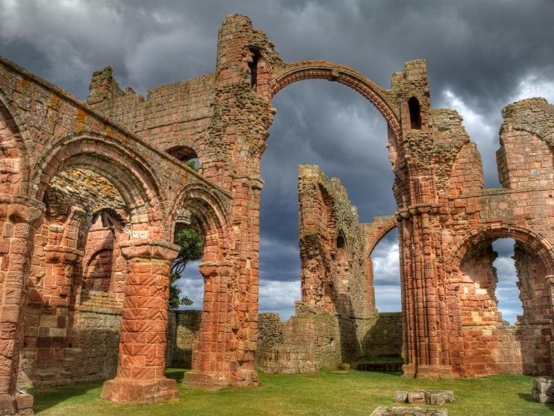 Rainbow Arch at Lindisfarne Priory