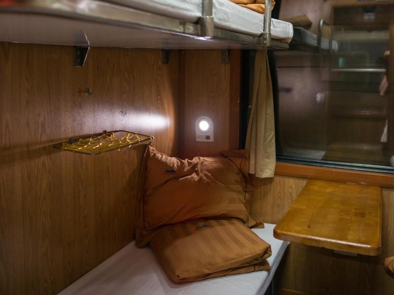 Experience the romance of a sleeper train just one of the advantages of train travel 