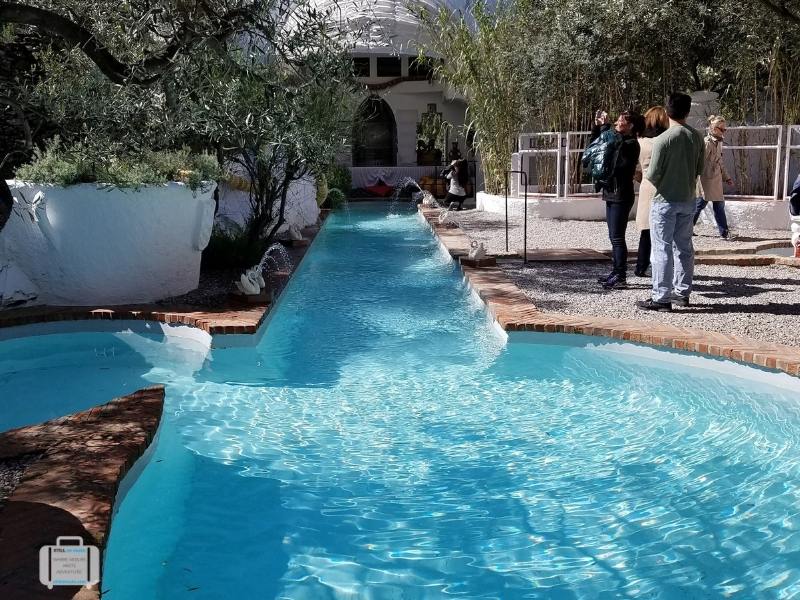 Salvator Dali house and pool