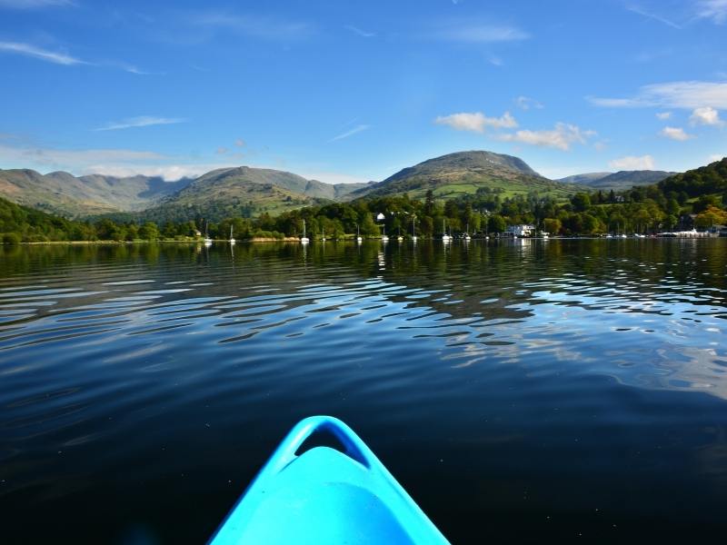 Kayaking Lake Windermere