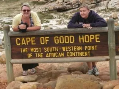 Sign for the Cape of Good Hope