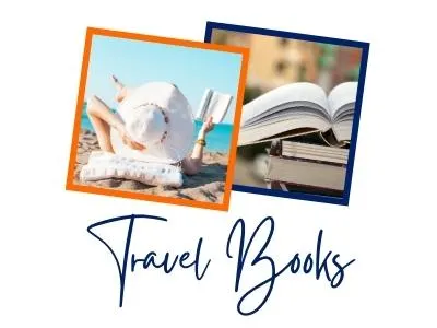 Travel Books postcard
