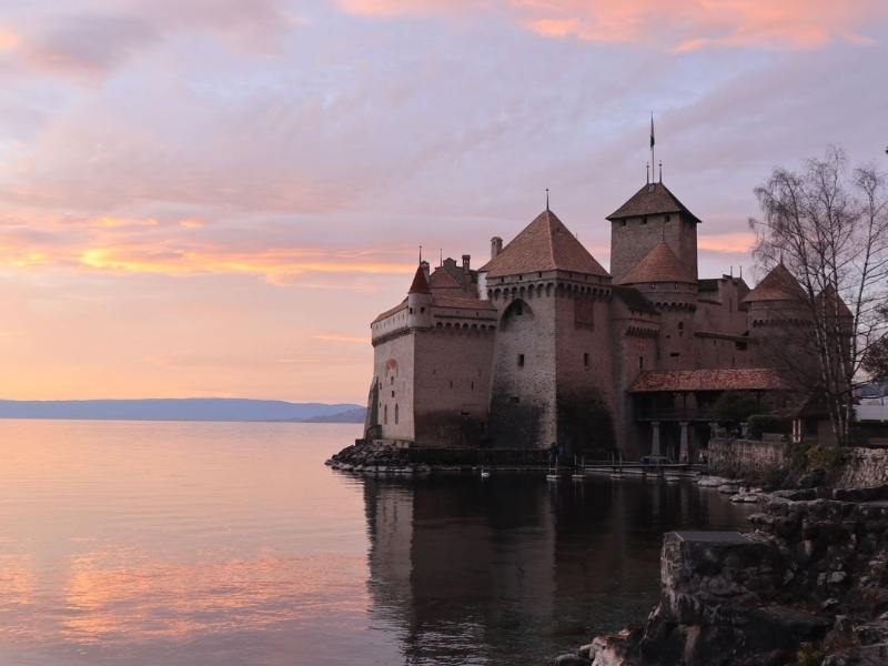 Chillon Castle Switzerland one of the best places to visit in Switzerland