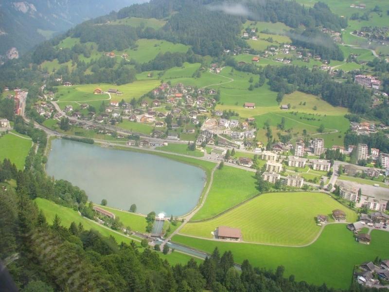 View from Mt Titlis in Switzerland a Switzerland bucket list destination