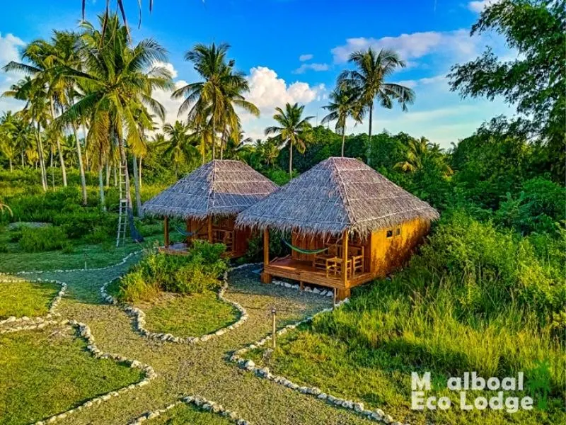 Moalboal Eco Lodge is a great example of eco friendly accommodation and a way to support sustainable travel