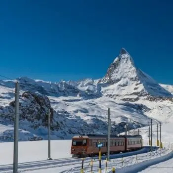 Swiss trains often feature in many a train-travel-guide