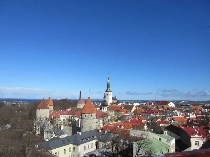 Tallinn in Estonia one of the most beautiful cities in Europe