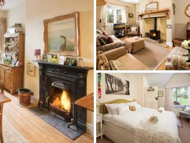 Cosy Cottage in Chillingham Northumberland - Images courtesy of Airbnb