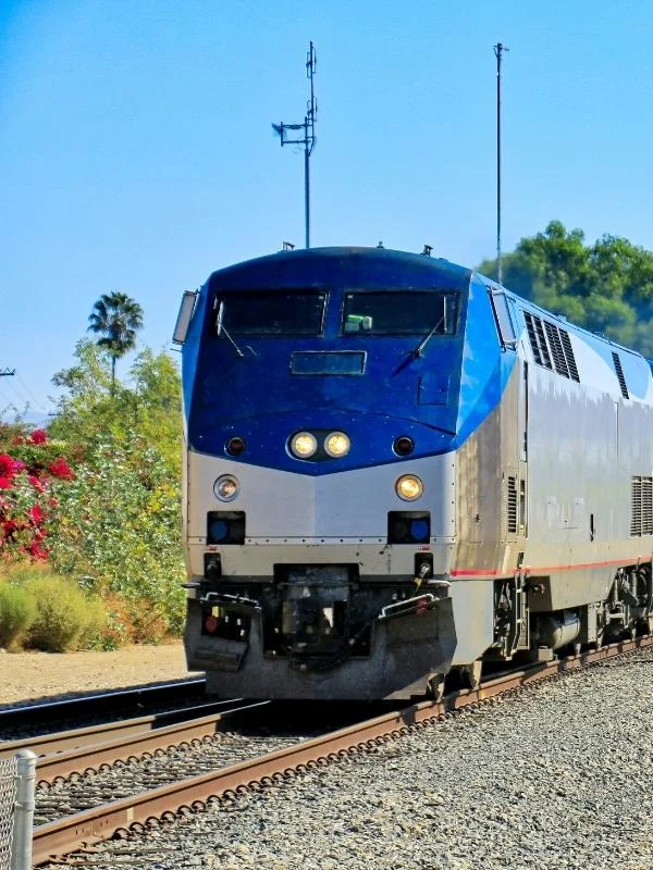 The Amtrak Coast Starlight Train.