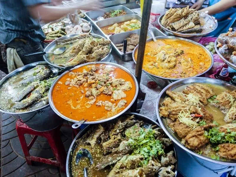 Street food in Vietnam.