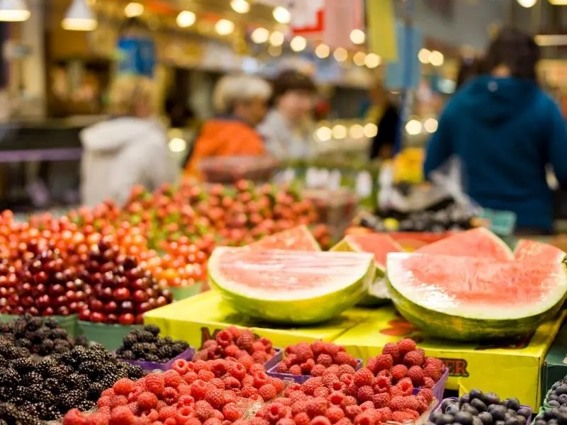 Granville Island Public Market.