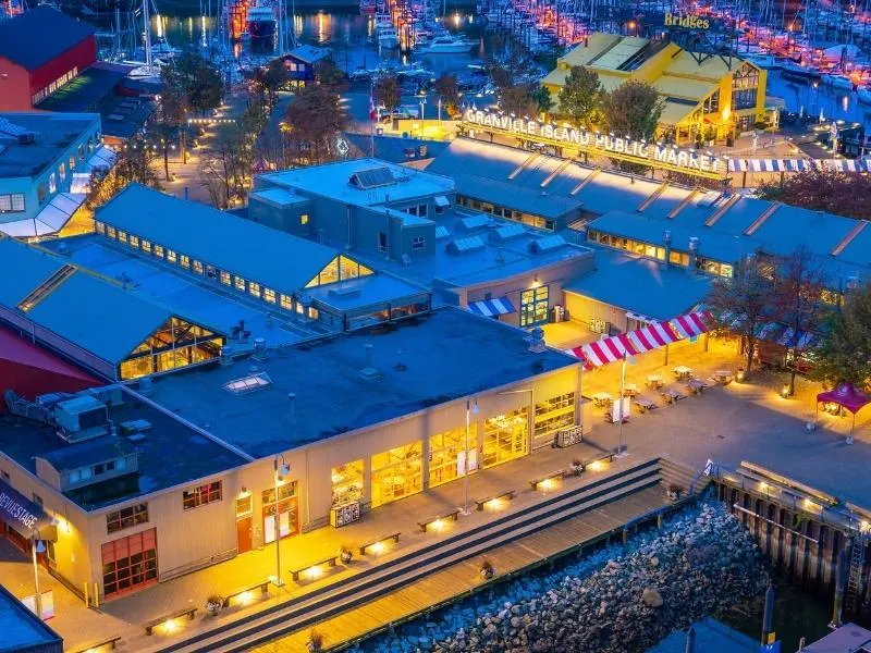 Granville Island Public Market.