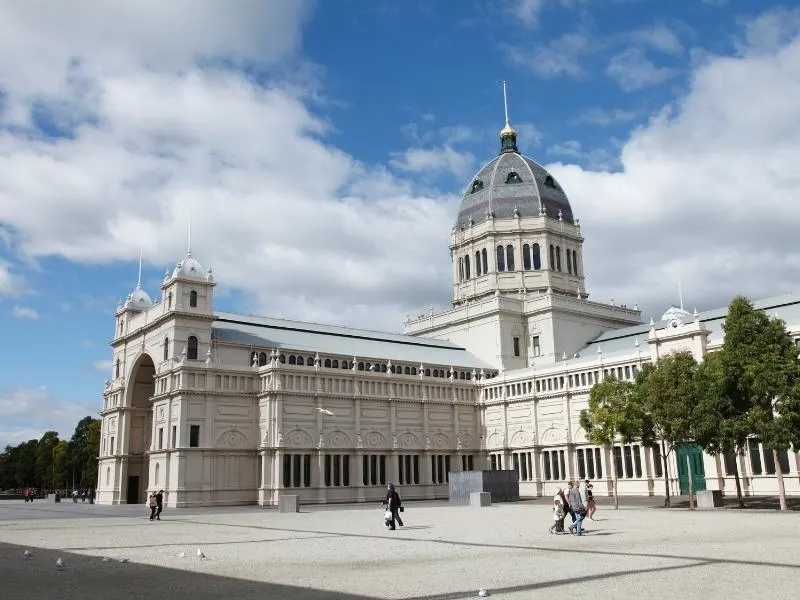 Royal Exhibition Building.