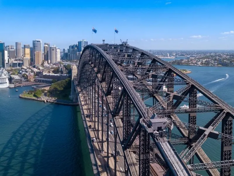 Sydney Harbour Bridge.