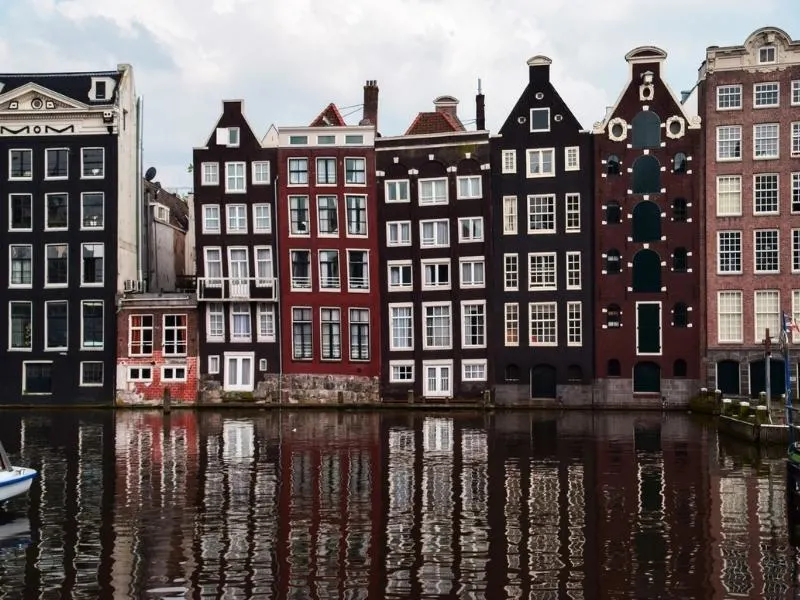 Amsterdam houses.