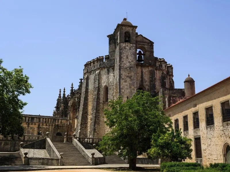 Convent of Christ from Tomar in Portugal.