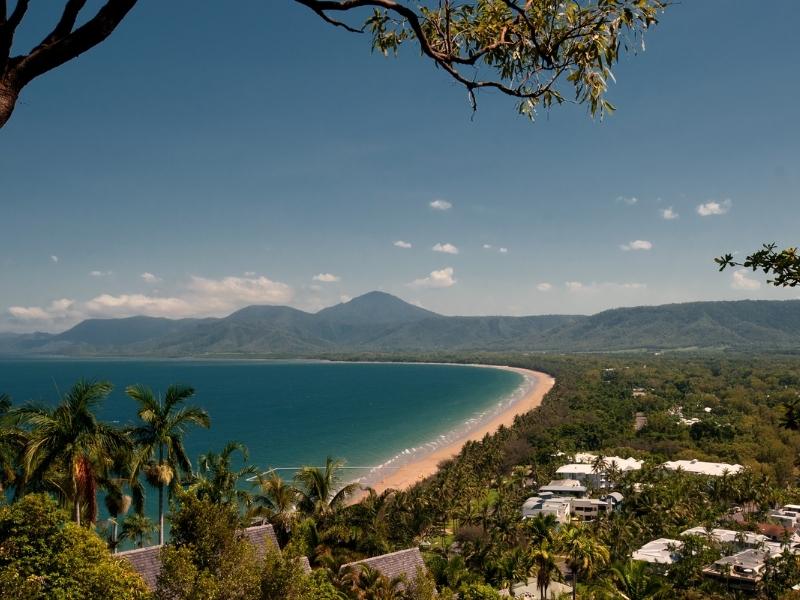 View from Flagstaff Hill in Port Douglas.