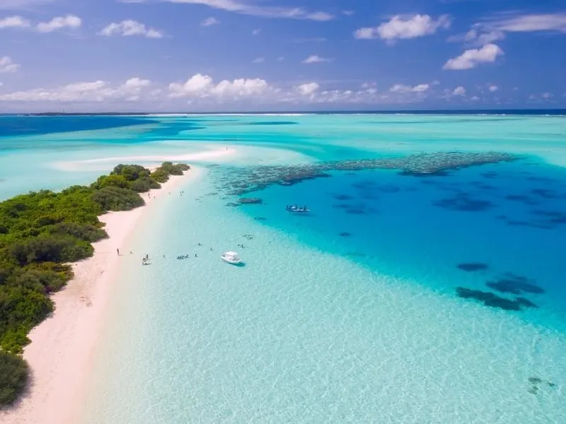 Maldives beach