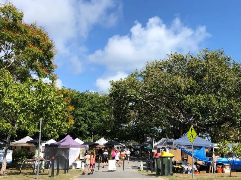 Port Douglas markets.