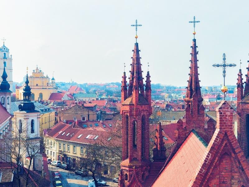 View over Vilnius.