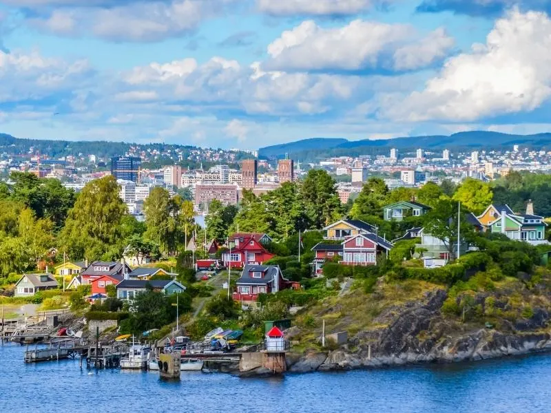 A view of the Norwegian city of Oslo where many Norwegian series on Netflix were filmed.