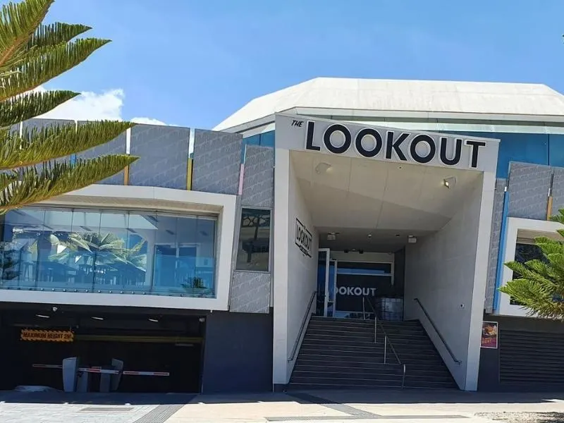 Restaurants at Scarborough Beach.