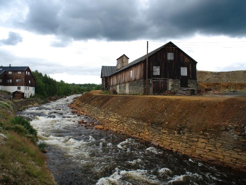 Town of Roros in Norway.