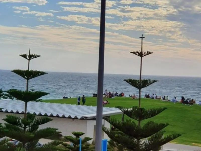 View from Sunset Hill at Scarborough Beach.