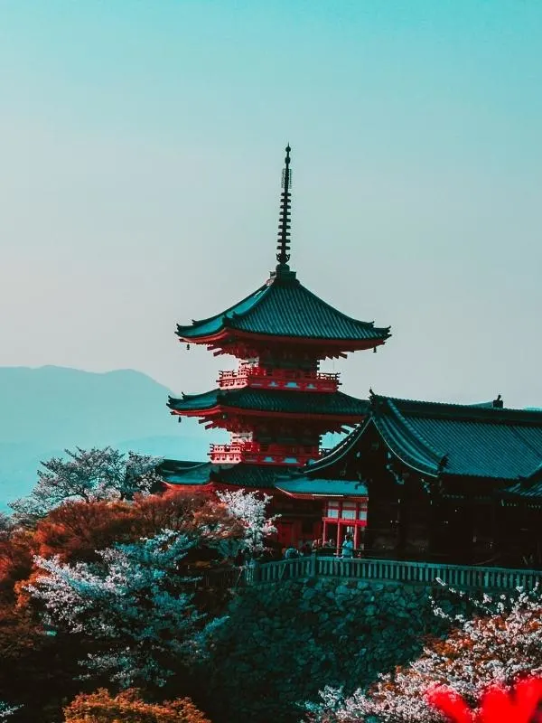 Japanese temple.