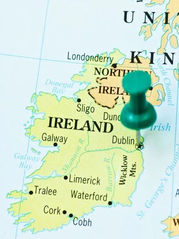 Ireland map